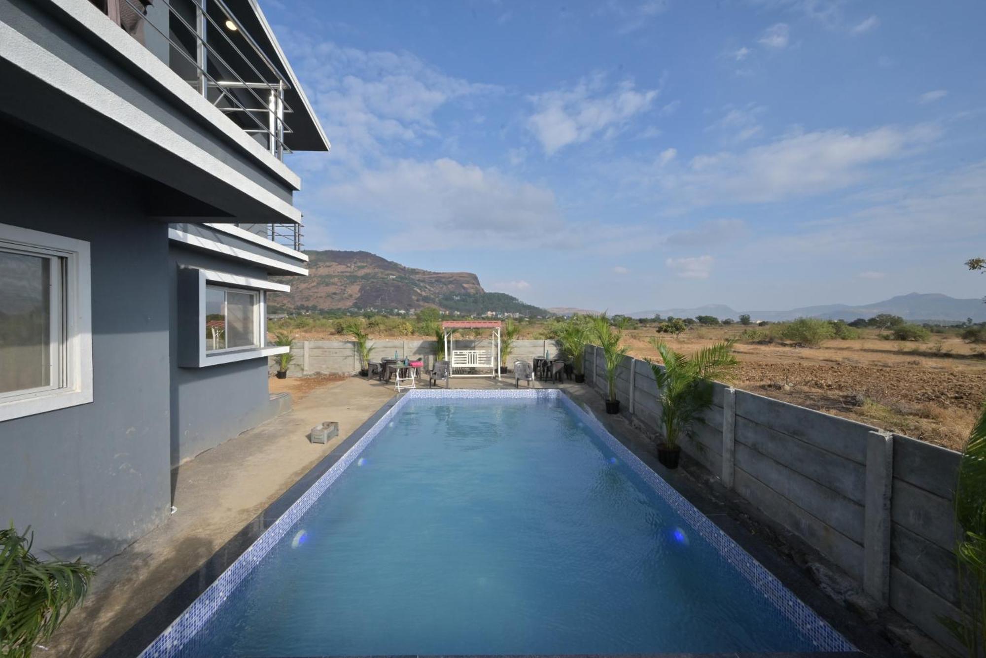 Empyrean Stay II Mirage Villa II Ac II 4Bhk II Largest Pool In Lonavala Li エクステリア 写真