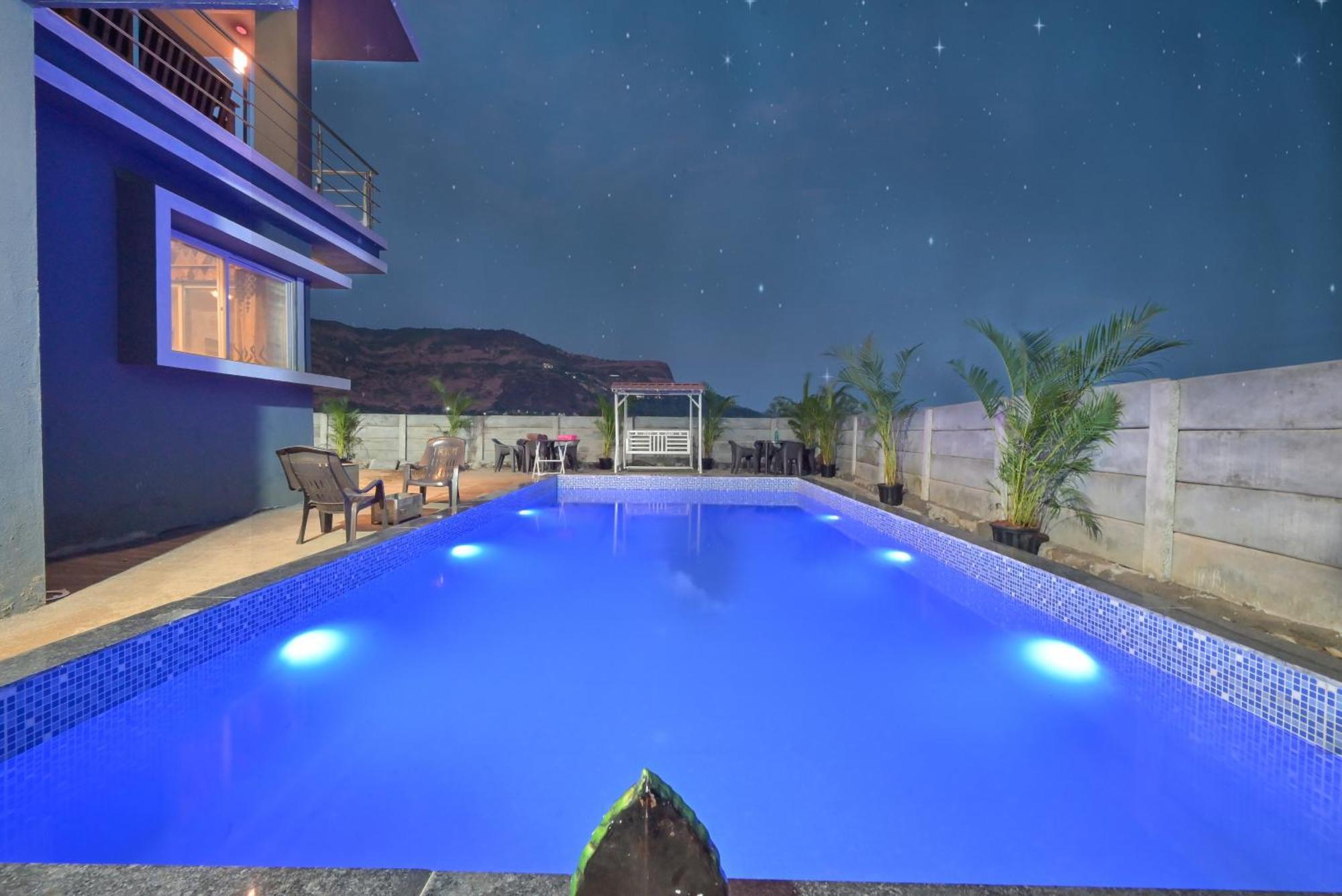 Empyrean Stay II Mirage Villa II Ac II 4Bhk II Largest Pool In Lonavala Li エクステリア 写真